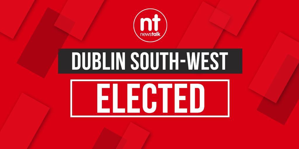 NewstalkFM's tweet photo. ELECTED: @paulmurphy_TD of @solidarityie - @pb4p and Rise in #Dublinsouthwest #Dublinsw #GE2020 https://t.co/RfGvDaDL0F