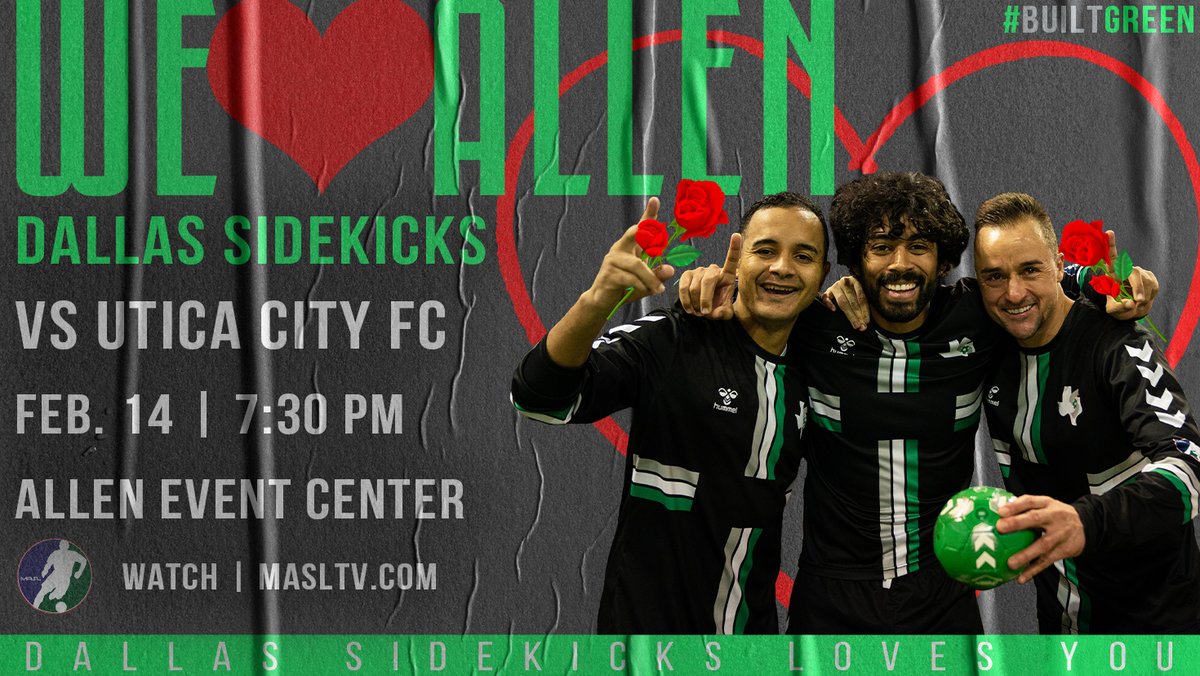 gosidekicks's tweet photo. T-minus 4 days until we play game #1 of 🔙2️⃣🔙 games this weekend at home!!

If you work or live in Allen you will receive a complimentary ticket to the match because We❤️Allen 😍

2 🎟️ for only $14!!👇
🎟️ | https://t.co/ptAGet7c9p
Promo Code: LOVE https://t.co/6zlDpGPhn2
