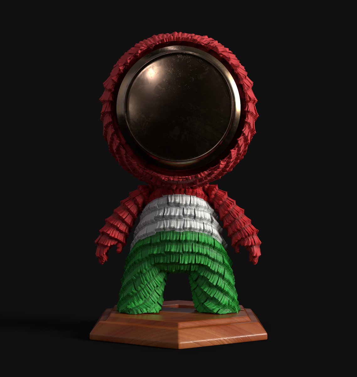 ymmanuel_who's tweet image. .@Substance3D just wanted to share with you guys the other idea I had for the #MeetMat2 contest... I ended up doing the Talavera but I might finish this one at some point 😁 I present you Piñata Meetmat