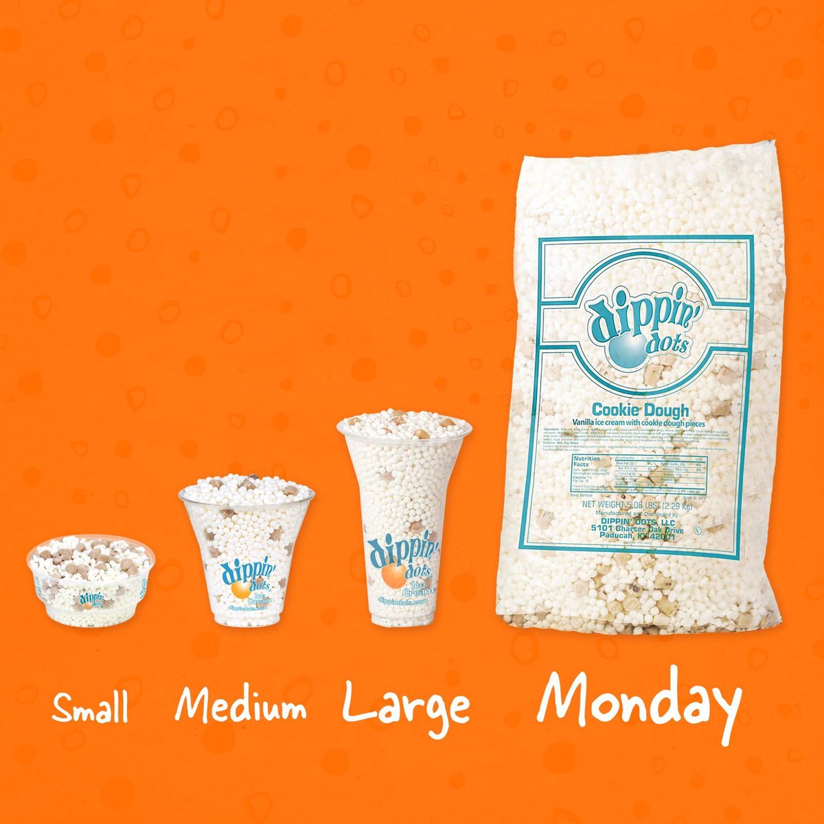 ScottFischerCEO's tweet photo. Monday Inspiration: ALL the Dippin’ Dots! Cookie Dough is one of my top favorite flavors, what are yours?! https://t.co/7tEkbnLiYs