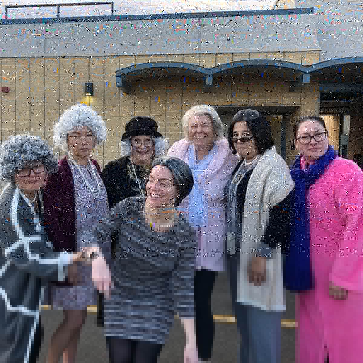 FletcherOUSD's tweet photo. #FletcherFalcons are 100 years old today on the 100th day of school!! #FalconPRIDE #100thdayofschool #orangeEDGE @FollowOUSD https://t.co/myZagHemL0