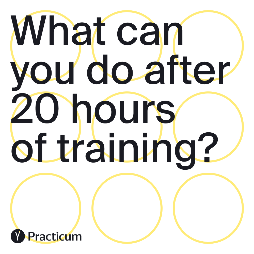 TripleTenTech's tweet photo. What can you do after 20 hours of training?

🎻 Perform a song on a musical instrument

After 20 hours of practice, you can learn to hold an instrument correctly, tune it, get acquainted with musical notation, play some basic chords and perform your first song! https://t.co/4mpQMJAmny