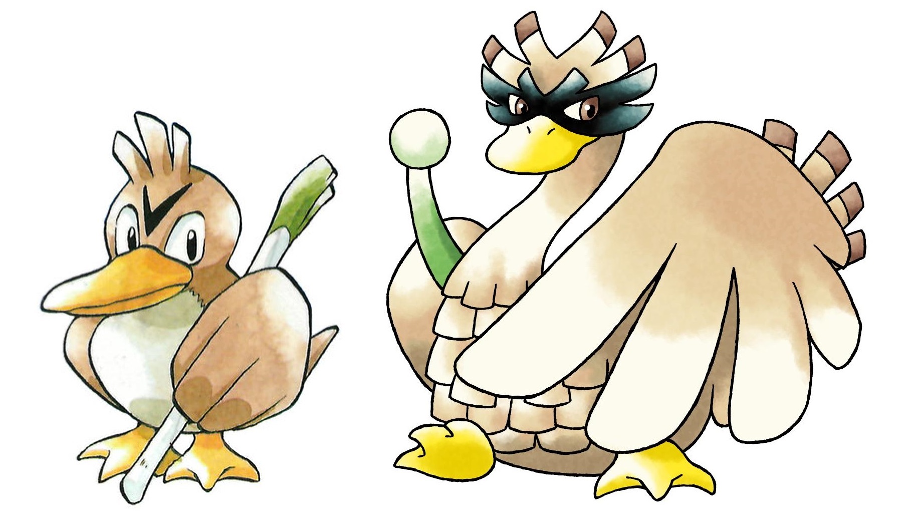 Así era la evolución de Farfetch'd que los responsables de Pokémon