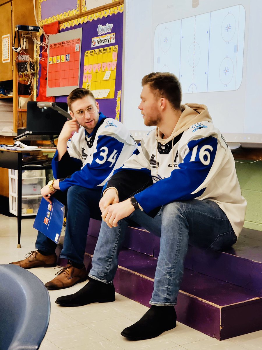 Thanks to the Seadogs for stopping by to share their enthusiasm for learning with our students! We appreciate the players taking time out of their busy schedules to visit! #BetterTogether <a href="/SJSeaDogs/">Saint John Sea Dogs</a> <a href="/ASD_South/">Anglophone South School District ASD-S</a> <a href="/PALSpartners/">PALS</a>
