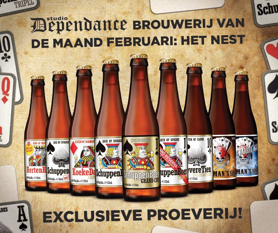 RicohetAnker's tweet photo. Vanavond weer een proeverij  van onze bieren.
Deze keer bij Café Proost in Breda.
#biervandemaand #brouwerijhetnest #studiodependance https://t.co/trQSWdO0M3