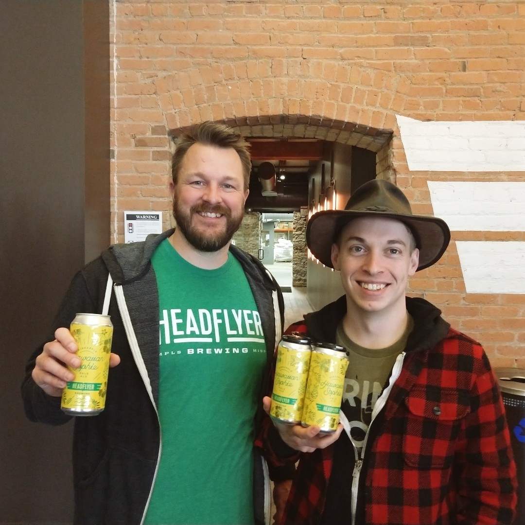 MightyAxeHops's tweet photo. Hawaiian Sophie from @HeadFlyerBrew is the juiciest darn pale ale thanks to our special Dry Hop Centennial hops' dark berry flavors pairing up with literal pineapple juice. Infinitely slurpable and refreshing. ππποΈ
#MNHops #HopTerroir #BeerFarm #HeadflyerBrewing #MNBeer https://t.co/G8cAGtGZMc