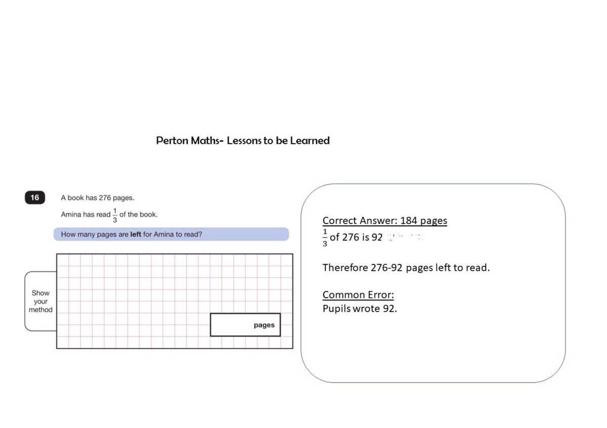 PertonMaths's tweet image. 👀Here is another common error from our recent tests.
#PertonMaths #lessonstobelearned