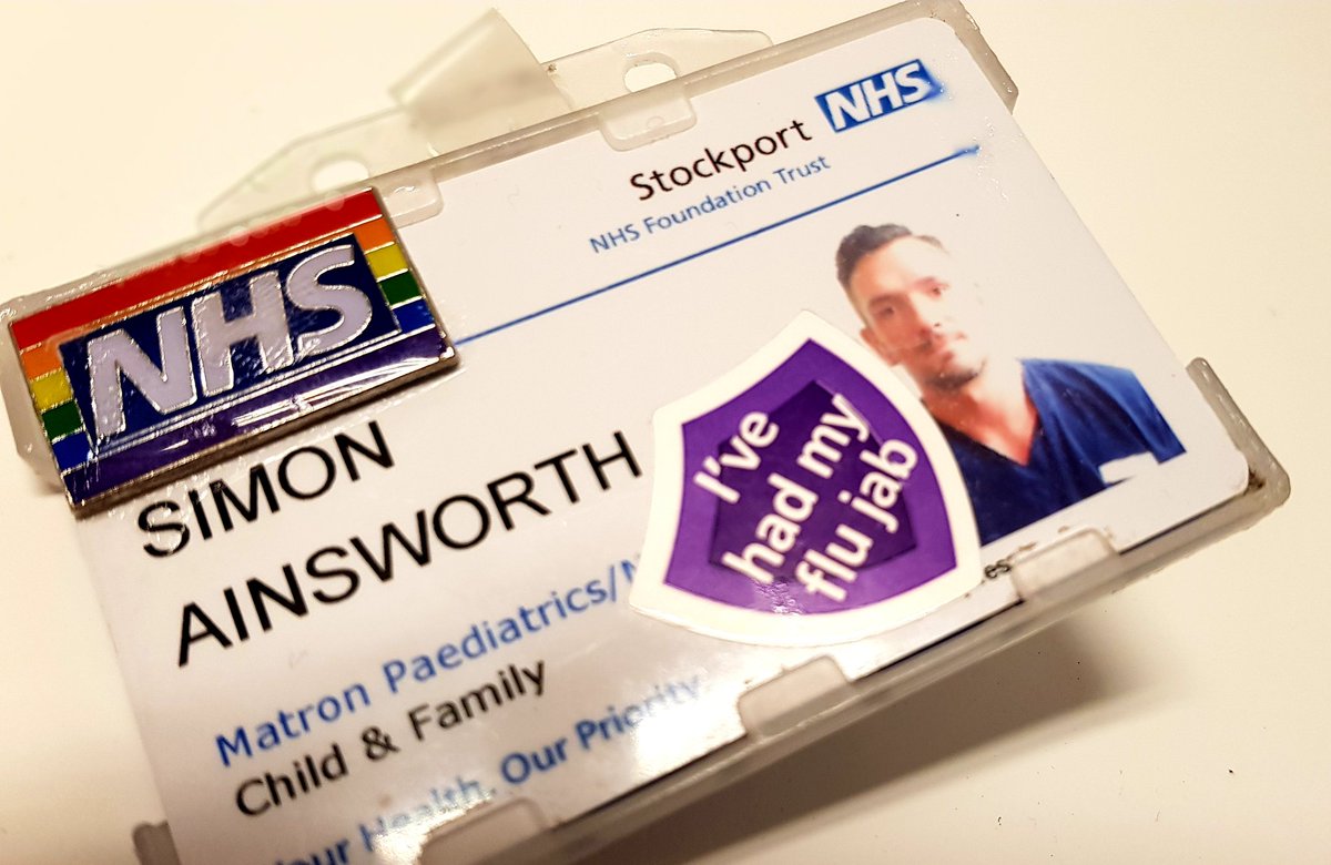 #Proud to be at the LGBT Event today and to launch the @RainbowNHSBadge @StockportNHS. Representing inclusivity of all identities regardless of how a person defines themselves for Staff, Patients &Visitors 🏳️‍🌈. #wecare #welisten #werespect @EqualStockport @LGBTfdn #LGBTQ2020