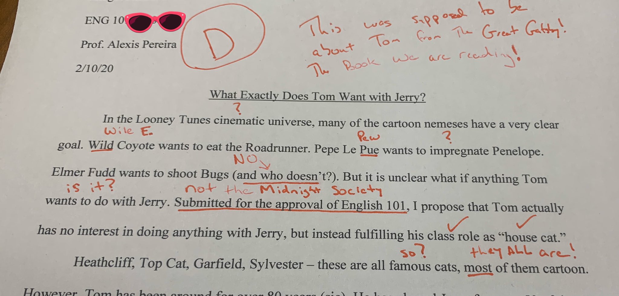 Alexis Pereira Teaching My First English Course This Semester Has Been Rewarding But I Don T Know What To Do With This Student T Co Sgn07kaq6d Twitter