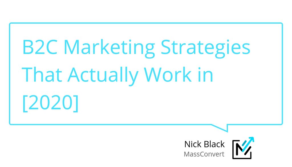Also, depending on what type of content you create, B2C content marketing can also help you get organic traffic by improving your search presence.

Read the full article: B2C Marketing Strategies That Actually Work in [2020]
▸ lttr.ai/NFI9

#digitalmarketing