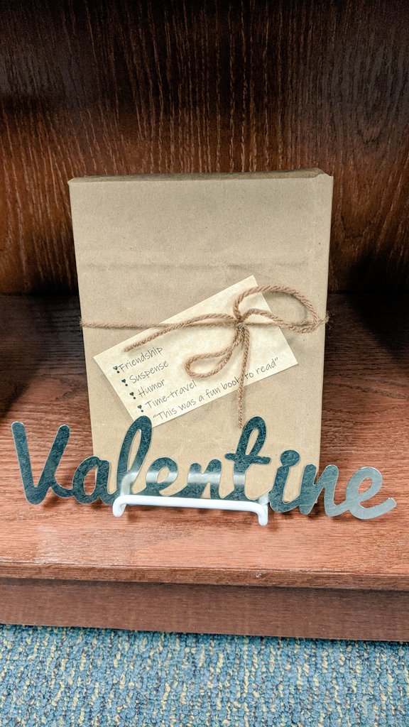 library_lms's tweet image. Blind Date with a Book
Friday, February 14th, while supplies last! 
Tweet a picture of your "date" along with a review using an emoji 👍👎☺️😟(or a Bitmoji)  and be entered into a raffle! See Mrs. P for more information.