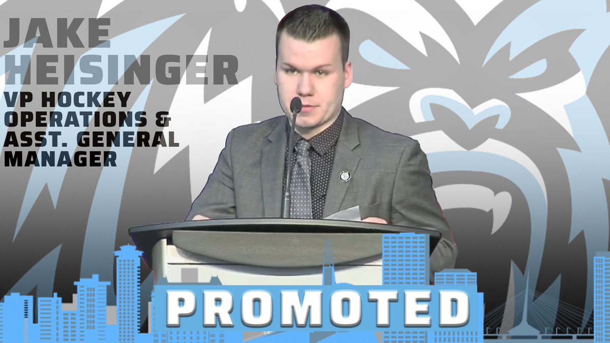 BREAKING | The Winnipeg ICE have announced promotion of Jake Heisinger to Vice President of Hockey Operations and Assistant General Manager.

Details ➡️ bit.ly/3blF4gV