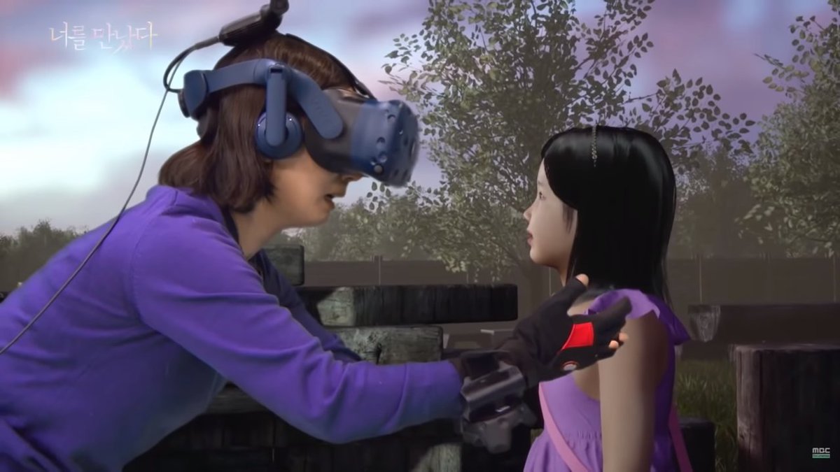 IGN's tweet photo. A grieving mother was reunited with a recreation of her deceased daughter in virtual reality. https://t.co/ih5ZWoCkiw https://t.co/TWTPuV83cN