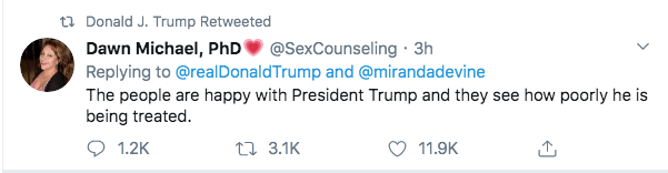 Trump this morning retweeted this particular QAnon account for the 3rd time in the past 2 weeks. https://twitter.com/Olivianuzzi/status/1226890933901385729?s=19