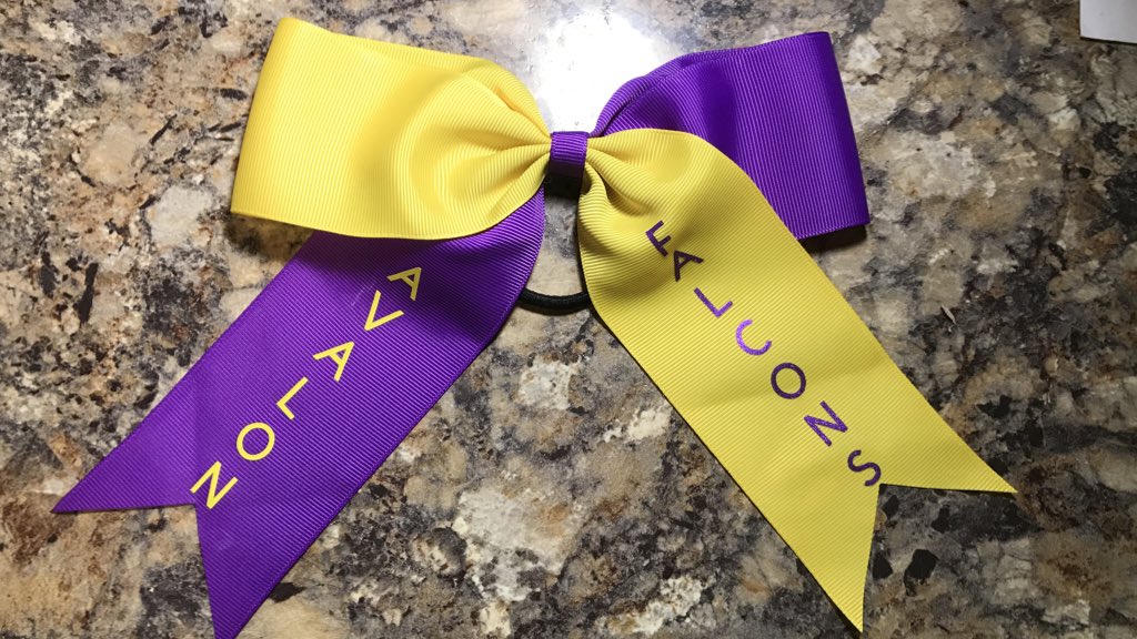 MissGarner7's tweet photo. Our Falcons are all set for their soccer tournament this week! ⚽️💜💛
#lookgoodplaywell
#AvalonFalcons
#UnitedInExcellence https://t.co/gv2RpQVbQN