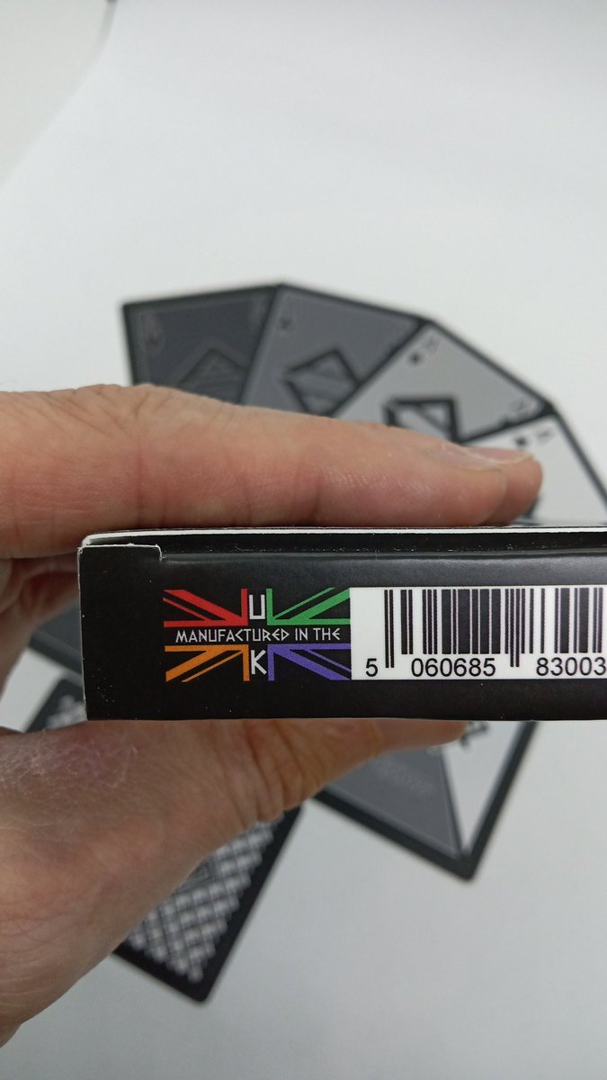 quadrival's tweet image. Proud supporters of UK manufacturing! #quadrival #fourcolourcards #playingcards #gotyoucoloured #homegrown #qualityoverquantity