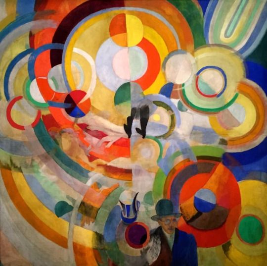 Prismes électriques, Sonia Delaunay, 1914
Manège de cochons, Robert Delaunay, 1922
<a href="/CentrePompidou/">Centre Pompidou</a>