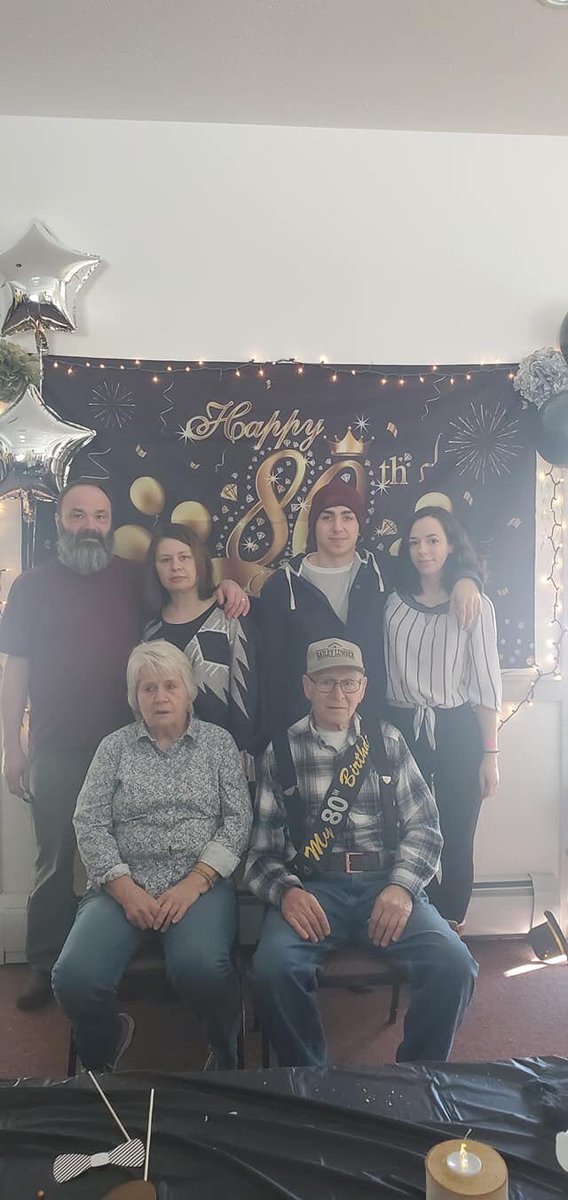 SnidelisLisa's tweet photo. We celebrated my fathers 80th birthday yesterday He was totally blown away! Happy Birthday Papa We all love you very much! 1st is my youngest sister Wendy &amp; her family my older sister Kelly &amp; her family my younger sister Sheila &amp; her family &amp; Me &amp; my family I’m dead center 🙂 https://t.co/C0X29jJH3T