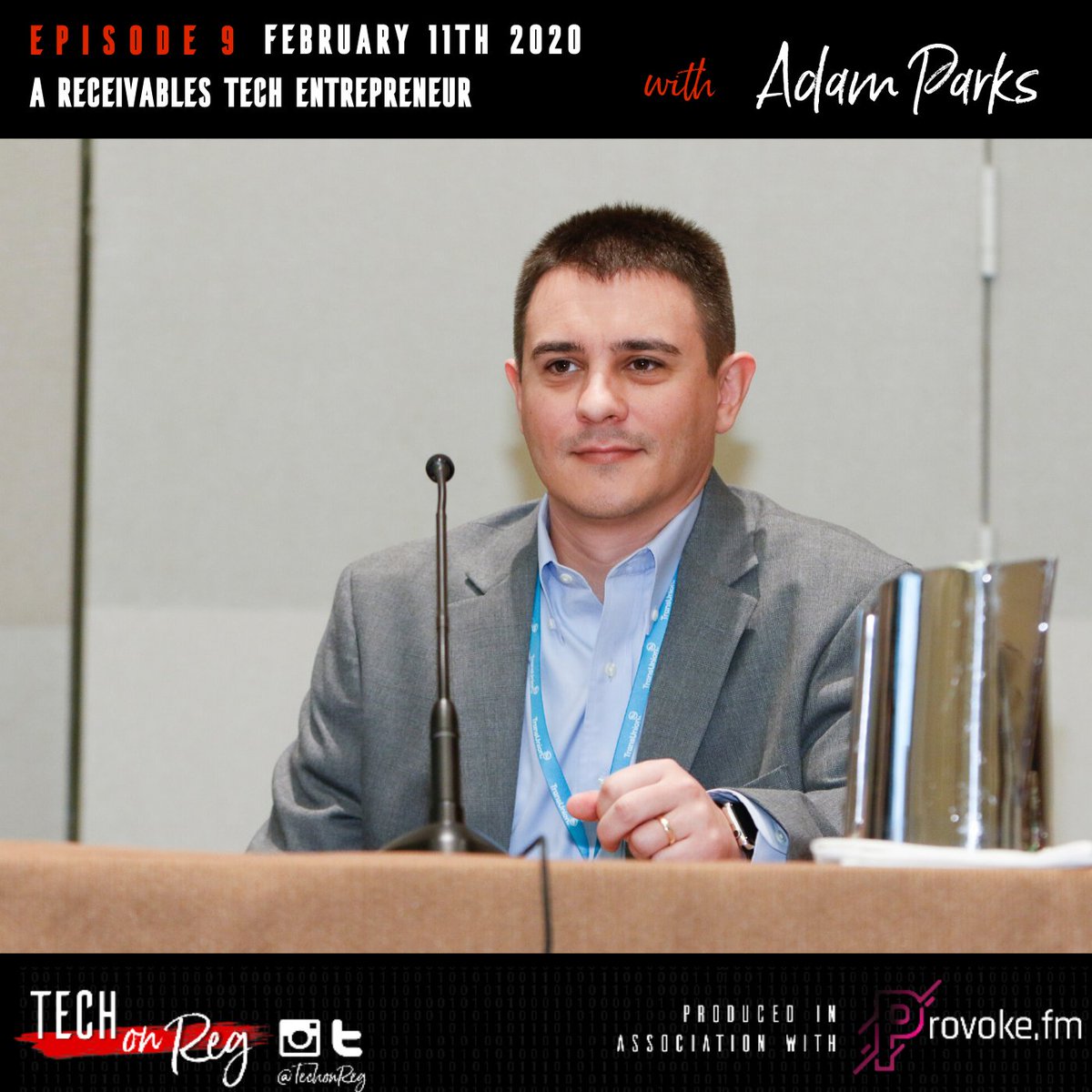 TOMORROW (2/11)
PODCAST <a href="/TechonReg/">TechonReg</a> (EP. 9)

<a href="/DaraTarkowski/">Dara Tarkowski</a> hosts <a href="/AdamParks/">Adam Parks</a> to talk accounts receivables recovery and the management of debt. 

catch up on the latest🎙️here: bit.ly/2O4osA0