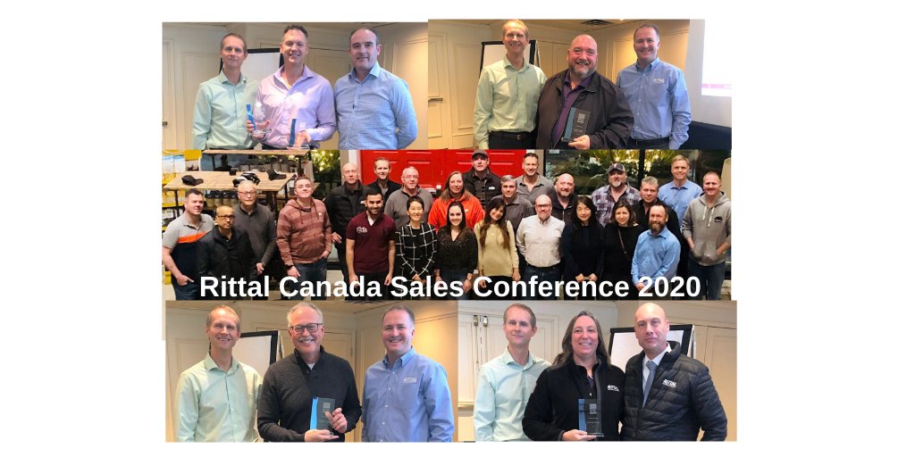 @RittalCA Sales Conference 2020: Striving toward satisfying our customers' wishes and challenges with innovative solutions! #customerexperience #innovativesolutions #teamspirit #customerexcellence #teamwork #teambuilding #salesconference #cx #rittal