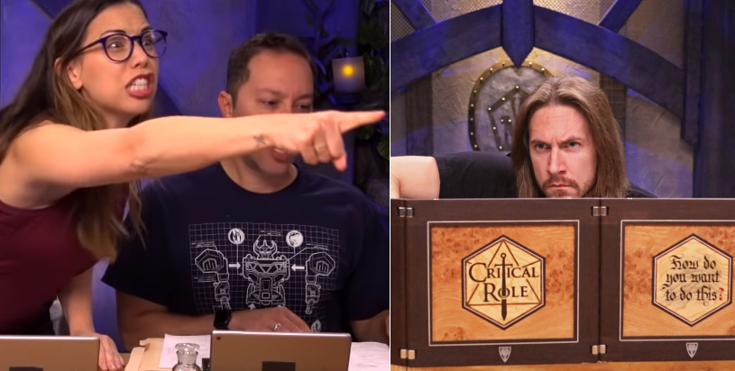 Glazdon's tweet photo. Has this been done yet? #criticalrole @LauraBaileyVO @matthewmercer https://t.co/FupPXmRRGU