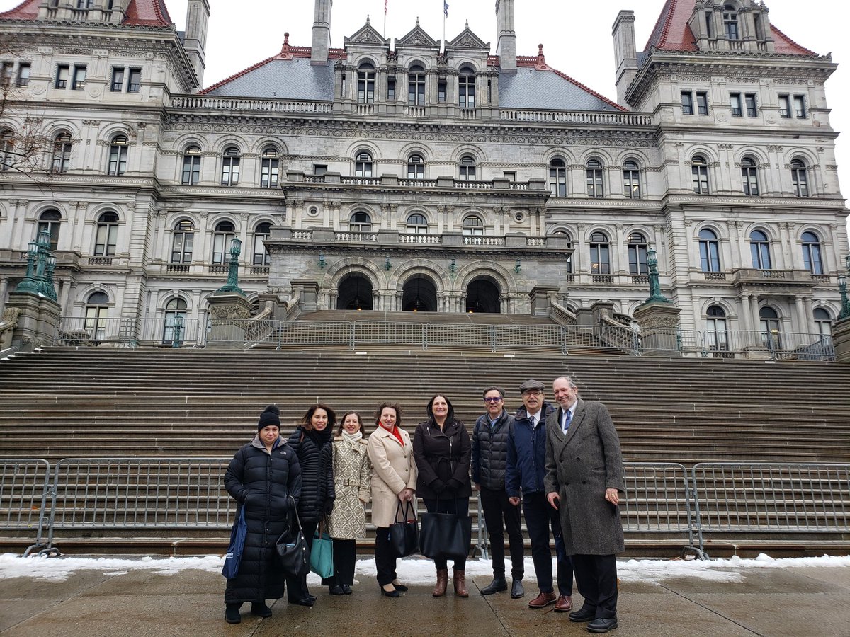wpsbaNY's tweet photo. With @wpsba school board members heading to the State Capitol to advocate for public education. @nyschoolboards #insidepubliced Thank for meeting with us @SandyGalef @TomAbinanti @Sueserino4ny @SenatorHarckham @mikebenedetto82 @DavidBuchwald @DavidCarlucci @AndreaSCousins https://t.co/utKipESOhY