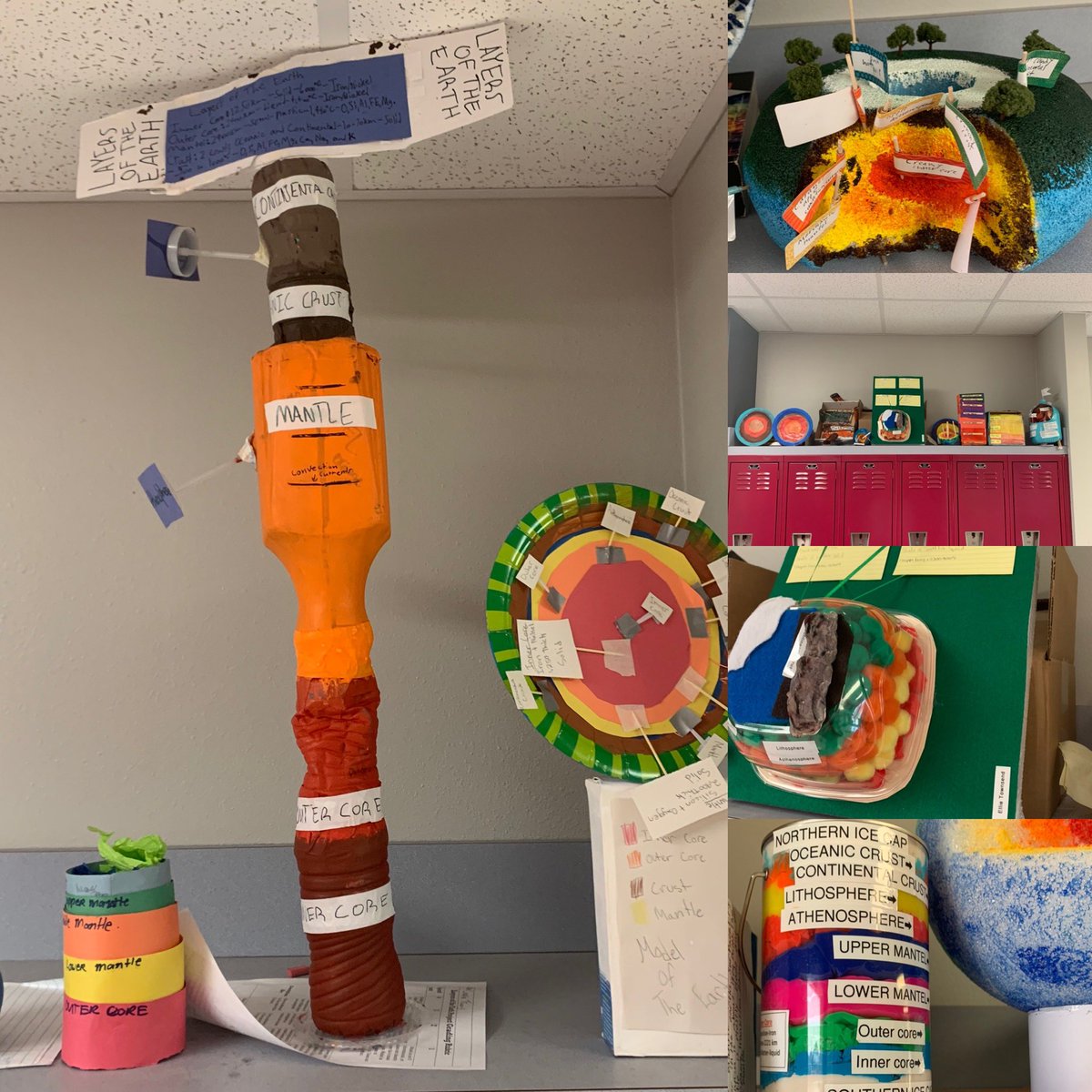 Keisha Telford (@kltelfor) on Twitter photo Students showing layers of the Earth with recycled material. <a href="/RochellRangers/">Rochell Elementary</a> #rockwallelemsci Students showing layers of the Earth with recycled material. <a href="/RochellRangers/">Rochell Elementary</a> #rockwallelemsci