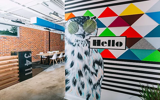 rshermanaz's tweet photo. I remember when @allbound first started in a small office where we had to take calls in the kitchen or the hallway. Now we just opened our third office space in Atlanta with a fourth office soon to follow!  #newdigs #lovingatlanta #prm https://t.co/LpeH7kIAp5