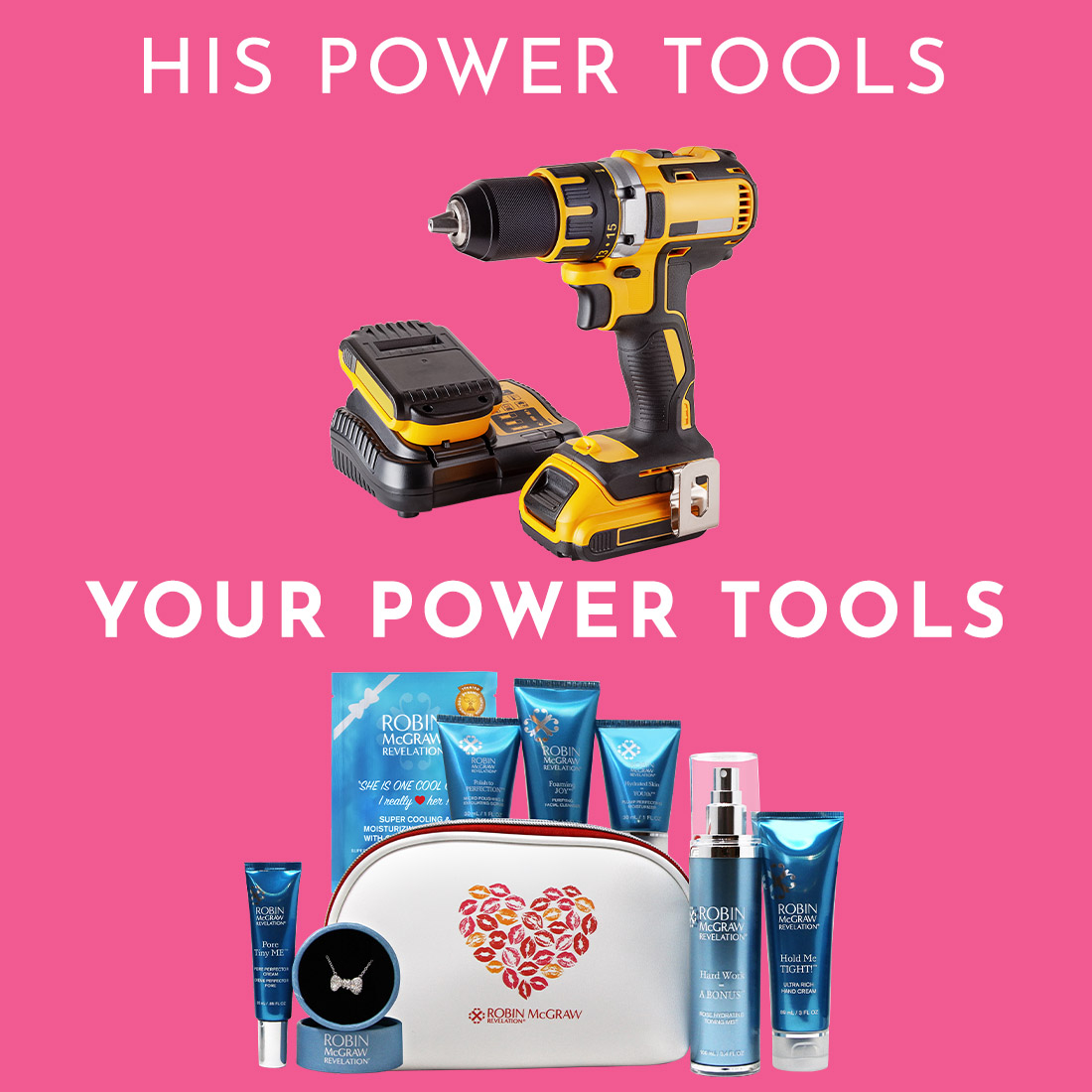 Worried your dude is still stumped for Valentine’s Day? Tag him in this post, we think it’ll help him understand your skincare obsession ;) 

Get the best V-Day gift here: robinmcgrawrevelation.com/pages/valentin…