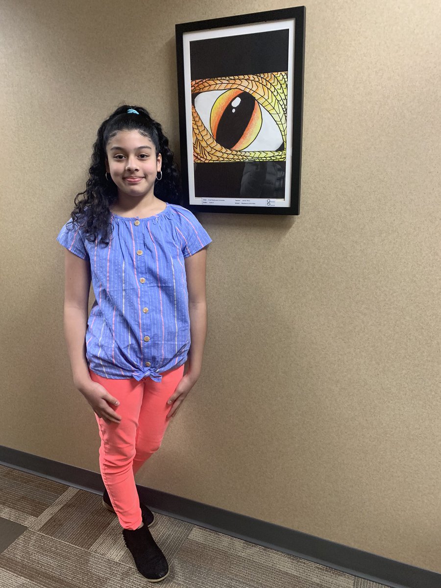 I’m so proud of my student, Amalfi. She worked so hard on this project and went above and beyond. She represented Maplewood well in the Superintendent’s Art Competition. #MWEwayne #WeAreWayne #MaplewoodGrows #artisimportant