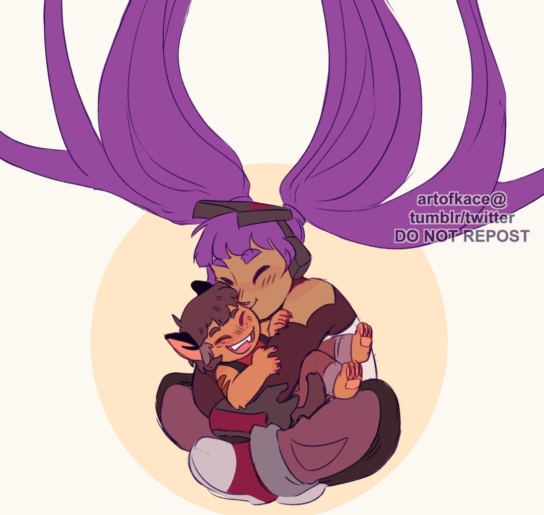 artofkace's tweet image. smooch smooch

(Entrapta having some suspended mom time with Ameil, my fankid, for a ko-fi request!!)