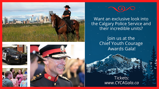 CycaGala's tweet photo. Always wanted to learn more about the Calgary Police Service and their incredible units? Now is your chance! Get your tickets to the Calgary Police Foundation's #CYCAGala on April 29th where you will get an exclusive look at all things CPS! Tickets: https://t.co/9xF76Qq71O. https://t.co/J8Atqcybhy