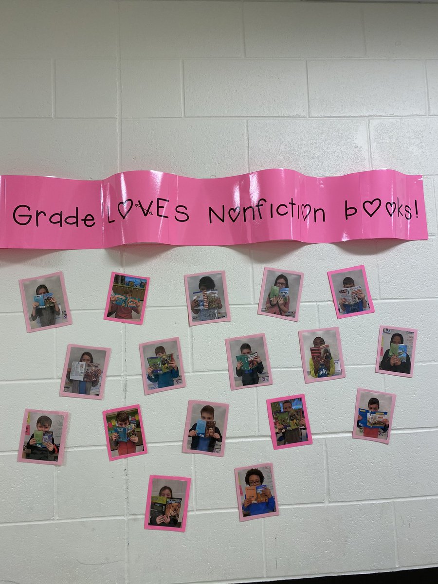 kelmac1029's tweet photo. This makes my heart happy on a rainy Monday. 5th Grade loves Nonfiction books! #realworldreading @MagnoliaLearns https://t.co/iDETv55zcv