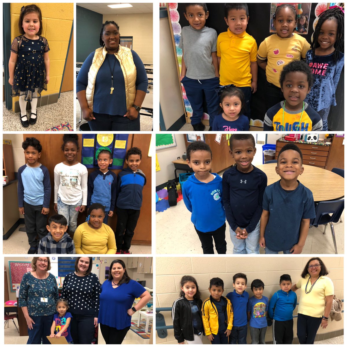 DiggsLatham's tweet photo. It’s #MagnetSpiritWeek for @MagnetSchlsMSA #MagnetSchoolMonth. Today we wore blue and gold, the colors of the Magnet logo. Tomorrow, dress like a dancer! @wsfcs #engage @AplusSchoolsNC https://t.co/Cppy2MyOCU