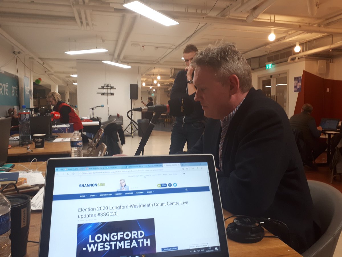 shannonsidenews's tweet photo. Micheál Carrigy talks to Anne Norris about being eliminated and that today wasn't his day but he'd be back again. #SSGE20 #LongWest #GE2020 https://t.co/oHj8NuXRCF