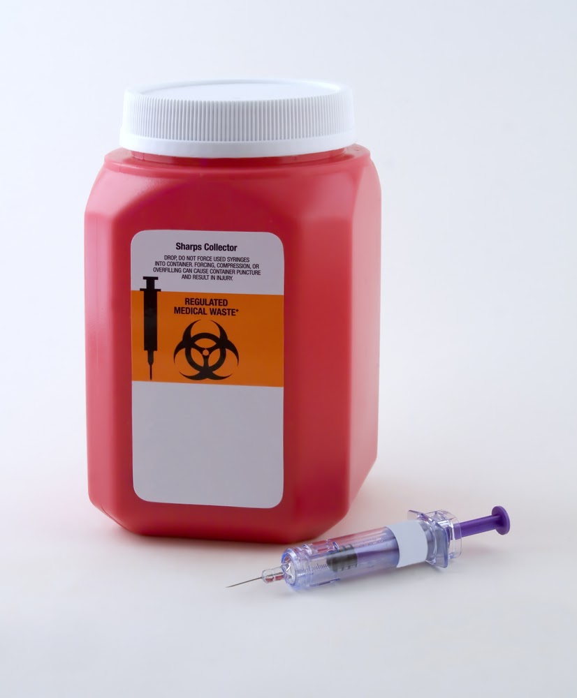 Sharps disposal is the most common form of medical waste. Whether that consists of needles, syringes, scalpels or wires, these items pose the most risk to employees &amp; your staff. Make sure they are disposed of properly with our help. bit.ly/31uJixW