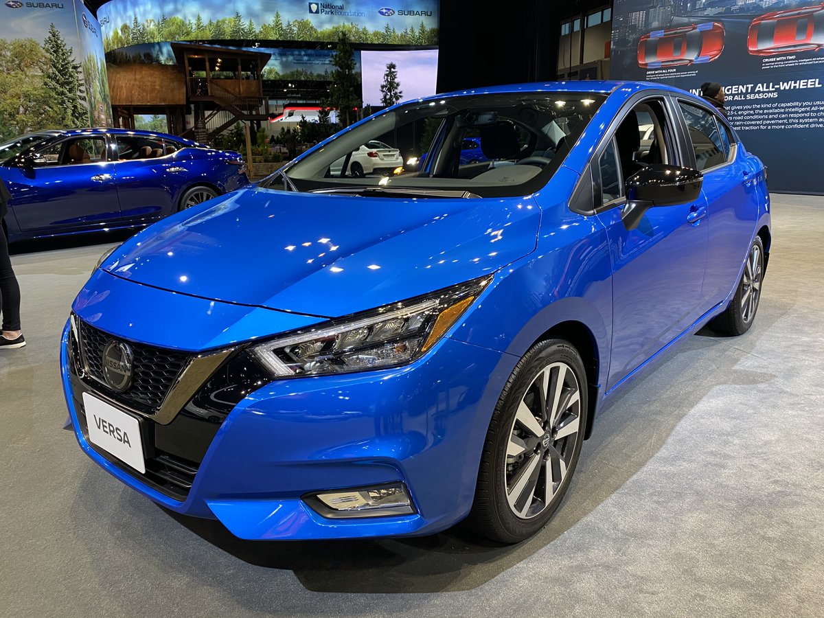 LotProCars's tweet image. The 2020 Nissan Versa has been totally redesigned #CAS2020 #Nissan #Versa #NissanVersa