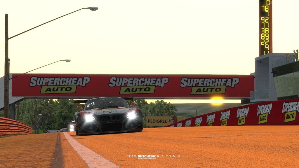 BuschfinkRacing's tweet photo. iRacing Bathurst 12h - Full of foreigners! https://t.co/rcCxWD6fTj https://t.co/dTElSeGvCk
