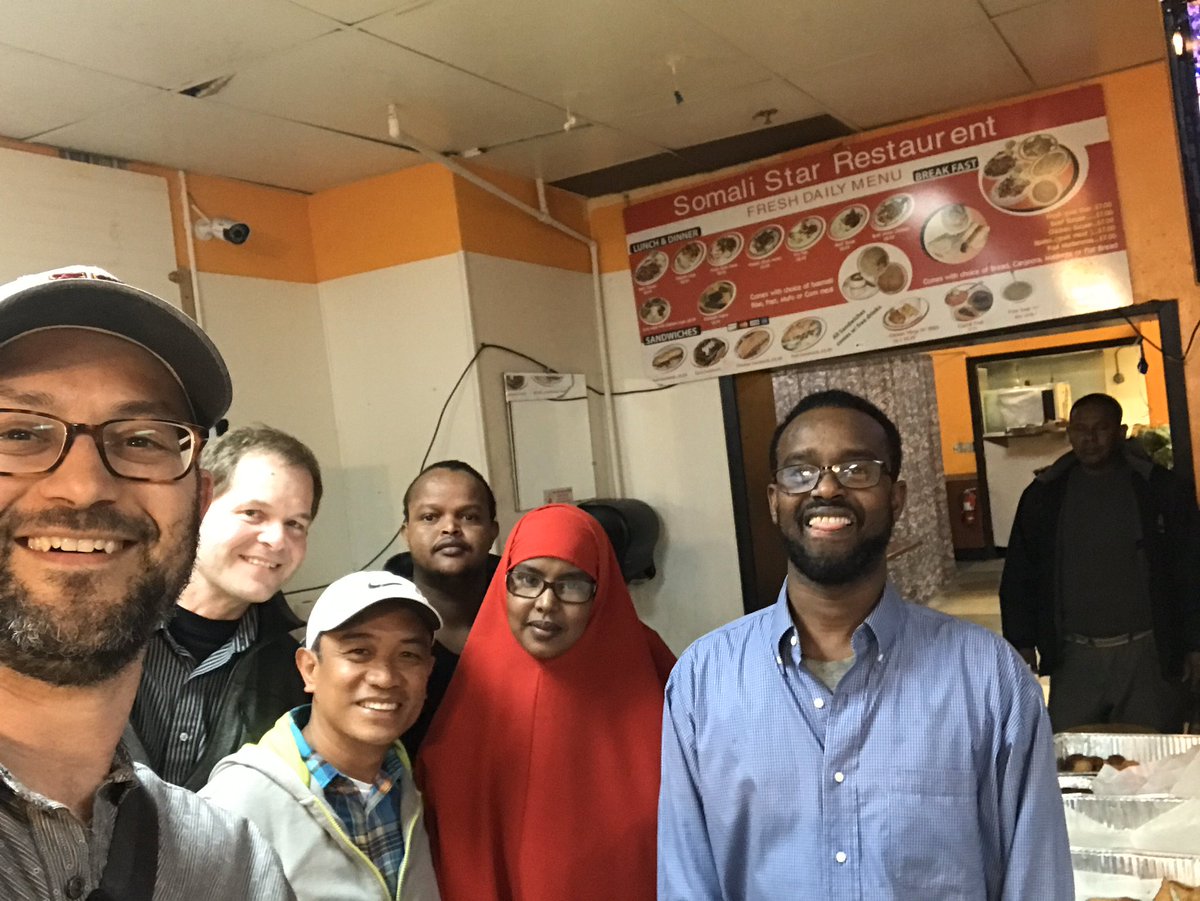 esagor's tweet photo. So true. One of my favorite moments from the @UMNExt @MyMNwoods and @MNMasterNat conference last May was a visit to the Somali Star restaurant in Willmar. Great food and conversation. #MinnesotaInCommon https://t.co/rEwovlo8KZ
