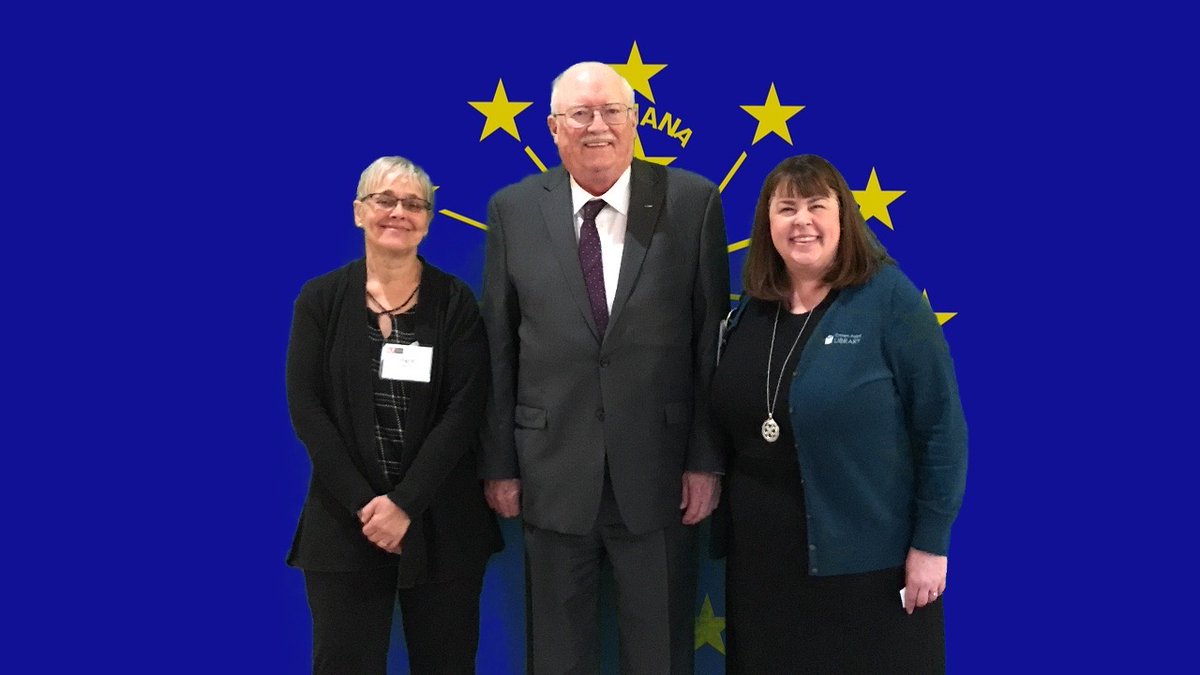LakeCountyLib's tweet photo. Thanks for meeting with us, Representative Aylesworth, and thank you for supporting libraries! @ilfonline #INLibraryStatehouseDay #LibraryStatehouseDay https://t.co/ja25DSYS76