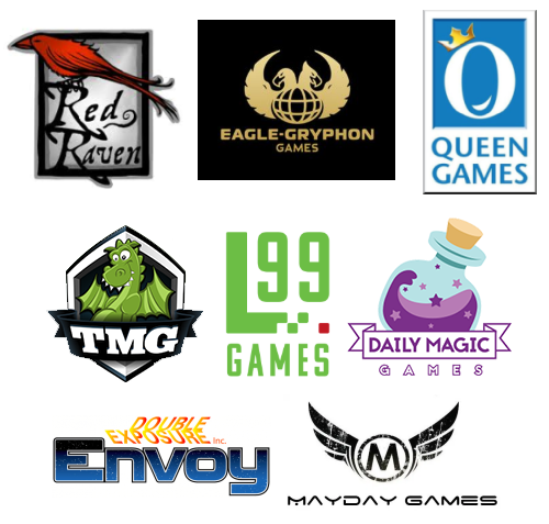 Pre-Registration prices extended through February 14th!🎉

Wow! We have such amazing support from our co-sponsors, that we'll have more games to give away than people attending the convention! Help us give these away!

tabletop.events/conventions/sa…
