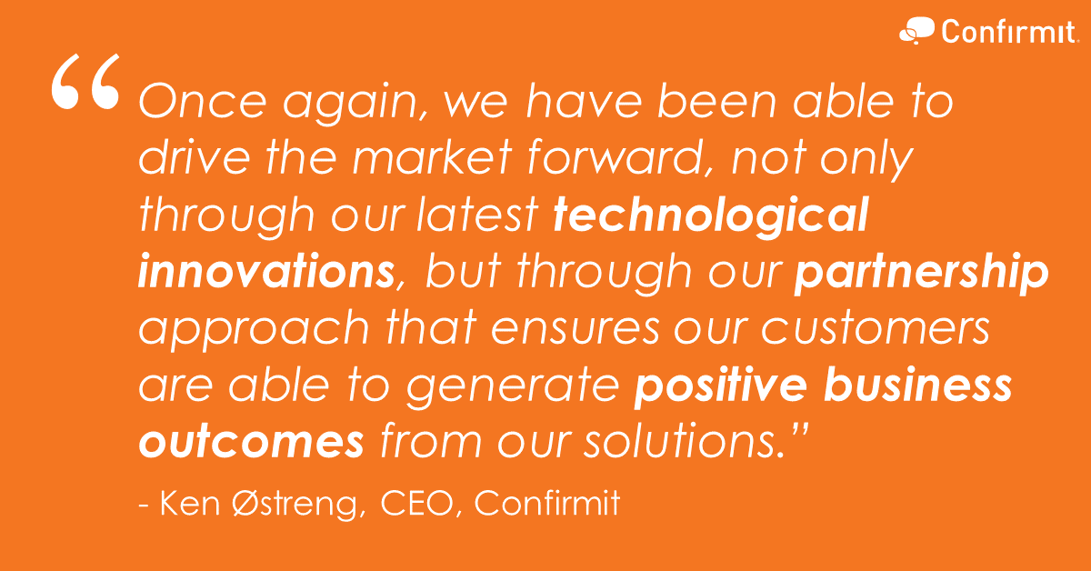 pwallend's tweet photo. *insert news trumpets"🎺 Confirmit Ends 2019 on a High Note; Primed for More Success in 2020! - Read more here:  https://t.co/uNsDGcfETq #CustExp #MRX #VoE https://t.co/fQ09WHzbqe