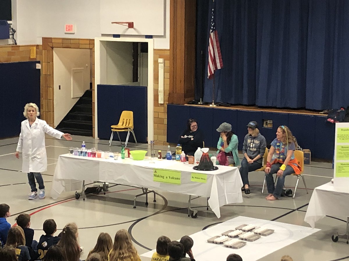 WaynePublicInfo's tweet photo. WE/WP Science Fair Kick Off Thank you, Mrs DiGravio and the PTO! #waynecsd https://t.co/TbVJL9S2Ze