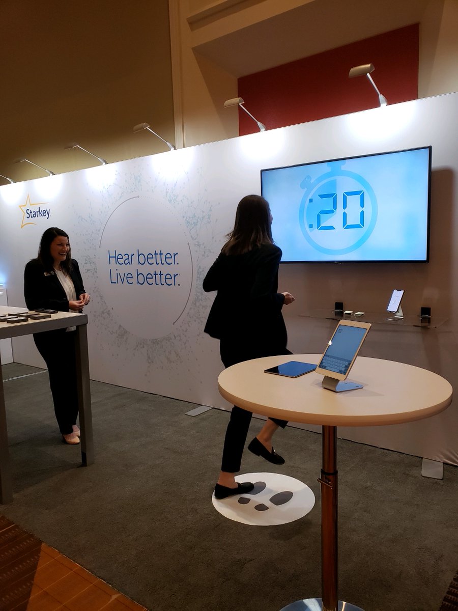 starkeyhearing's tweet photo. Our team is proud to be at JDVAC this week. Come visit our booth and take the Thrive Step Challenge! #audpeeps https://t.co/WWl0x7BMM0