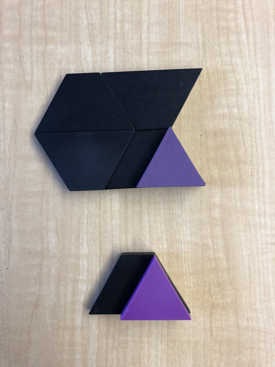 MrKSDyck's tweet photo. Grade 6s @PortWellerPS were challenged with a #Fraction task  today: create an area model of a fraction with a numerator of one and any single-digit denominator from 2-9, inclusive. What fractions are represented here? #DeciBlocks #Math #Representation @MarkChubb3 https://t.co/gHRwF6yzhS