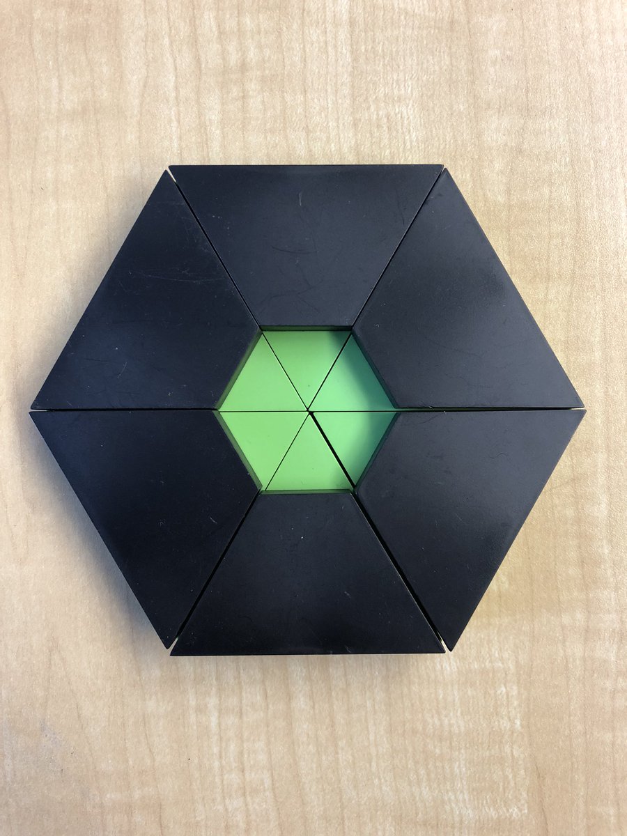 MrKSDyck's tweet photo. Grade 6s @PortWellerPS were challenged with a #Fraction task  today: create an area model of a fraction with a numerator of one and any single-digit denominator from 2-9, inclusive. What fractions are represented here? #DeciBlocks #Math #Representation @MarkChubb3 https://t.co/gHRwF6yzhS