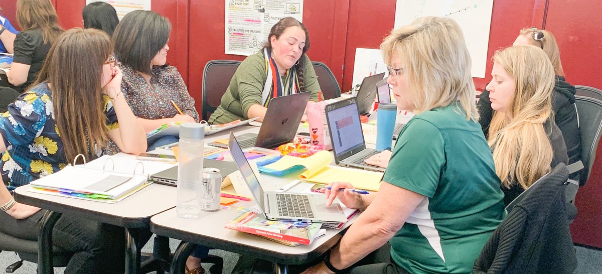 StephanieWyka's tweet photo. @SWLC_OCPS schools are reflecting & planning to meet the unique needs of their schools during #ocpsDPLC Session 4 as they connect #SEL to literacy & leadership professional learning. https://t.co/ZHe2T9YASB