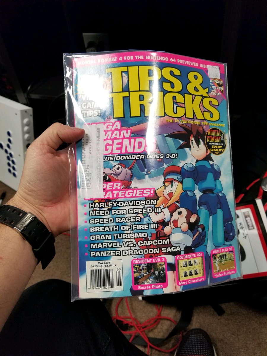Local phoenix game store <a href="/TheGamingZoneAZ/">The Gaming Zone</a> had a damn near mint copy of the first magazine issue I can remember ever buying so ofc I picked it up
Surprised how much of it I remembered, read that thing front to back so many times