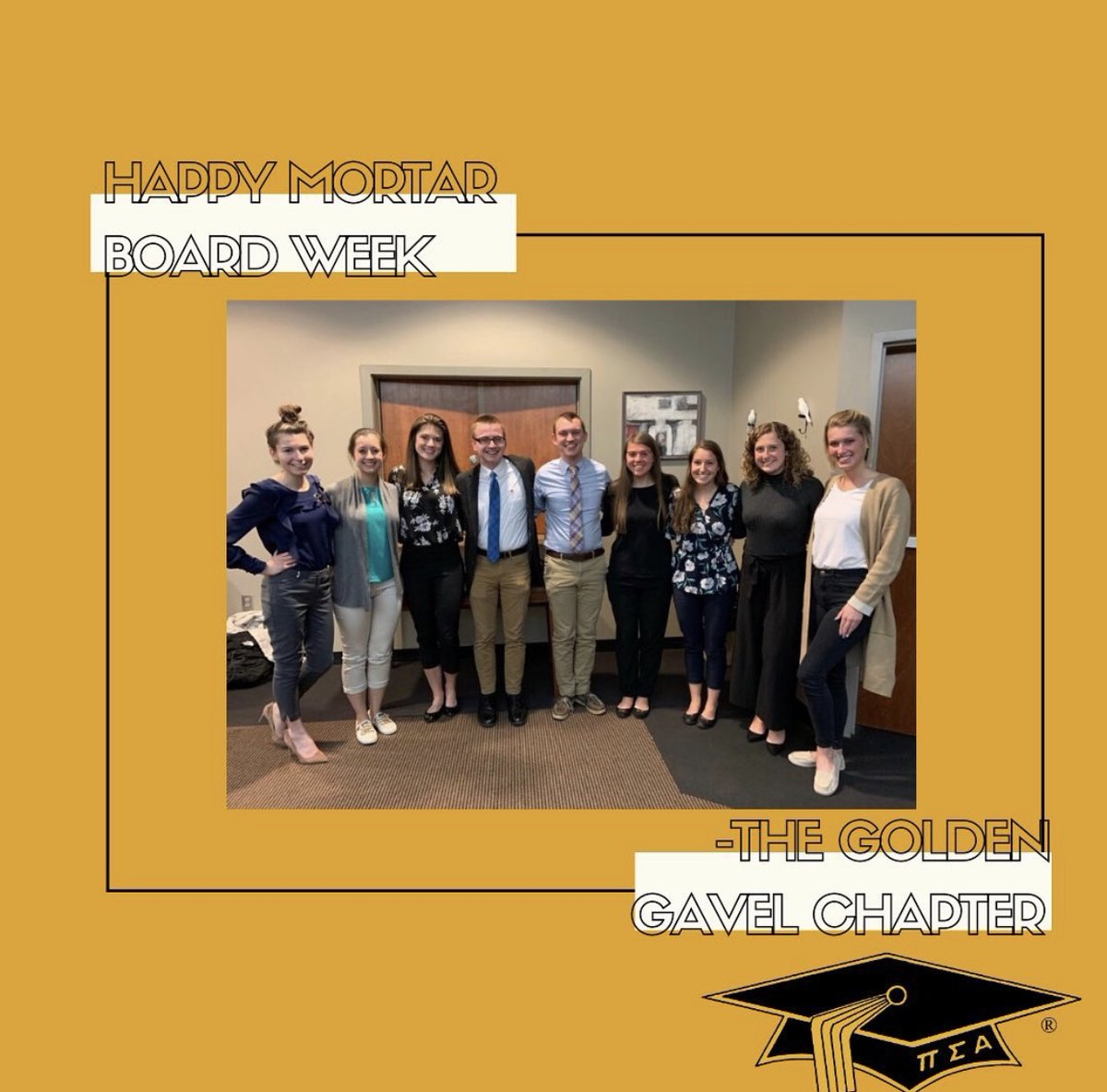 Happy Mortar Board Week😊