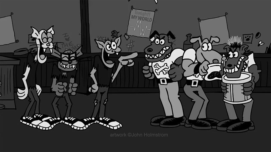 What does My World and John Holmstrom have in common? There is something emerging from "In The Dumps" in 2020 - Year of The Rat
#myworldband #newsingle #punkmagazine #inthedumps #cartoon #johnholmstrom
#mungermusicinc 
<a href="/cmungerrun/">Chris Munger</a> 
#rovaentertainment  #musicmarketing 
#newsingle